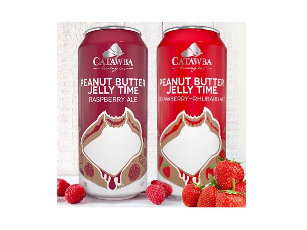 Catawba Brewing Co. Releases Peanut Butter Jelly Time and new Black Currant Variant