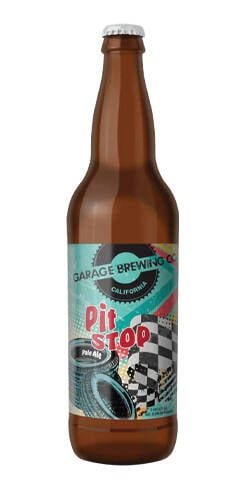 Pit Stop Pale Ale Garage Brewing Co.