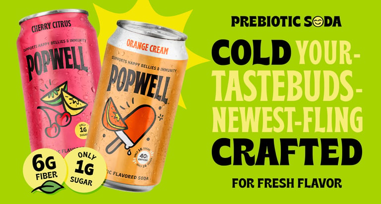 Talking Rain Expands Better-For-You Beverage Line With Popwell, Cold-Crafted Prebiotic Soda