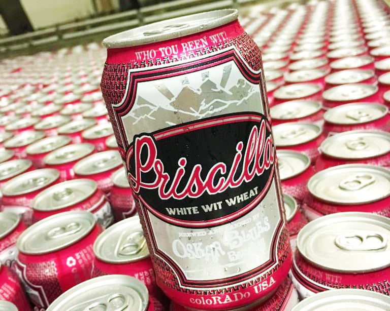 Oskar Blues Priscilla White Wit Wheat