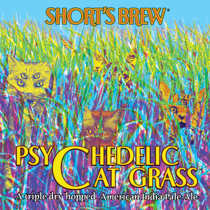 Psychedelic Cat Grass from Short's Brewing Returns