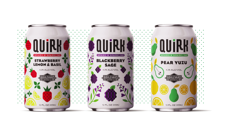 Boulevard Brewing Co. Unveils Quirk Spiked & Sparkling Hard Seltzer Line