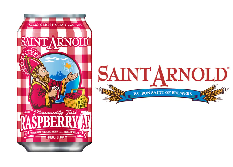 Saint Arnold’s Raspberry AF Features 3,000 Pounds of Fruit Purée