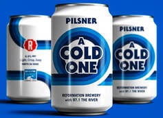 Reformation Brewery Partners with 97.1 The River for Release of A Cold One Pilsner
