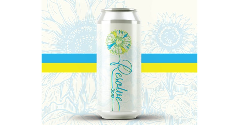 Breweries Around the World Unite to Create RESOLVE Beer to Support Ukrainians
