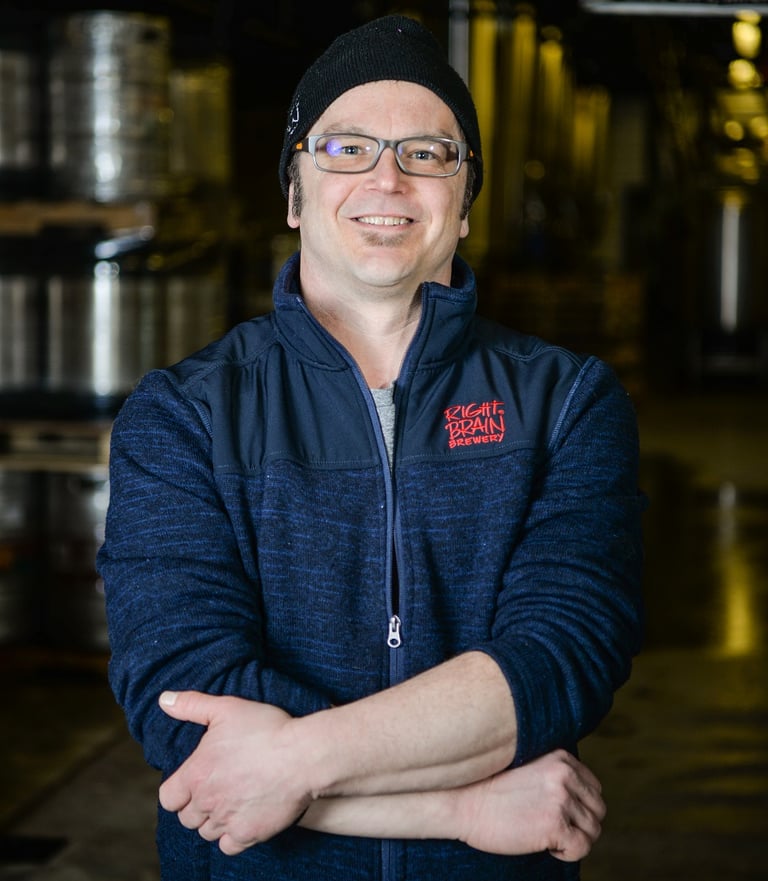 Right Brain Brewery Brewmaster Russell Springsteen Talks Concrete Dinosaur