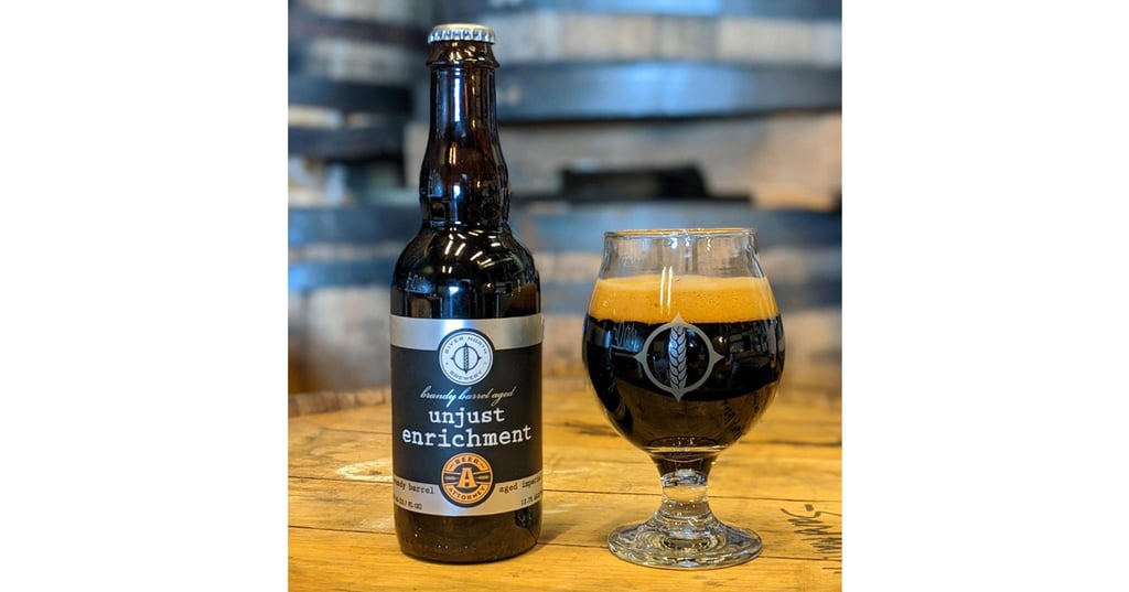 River North Brewery Releases Unjust Enrichment Brandy Barrel Aged Imperial Stout
