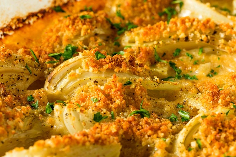 Roasted Fennel with Citrus and Parmesan