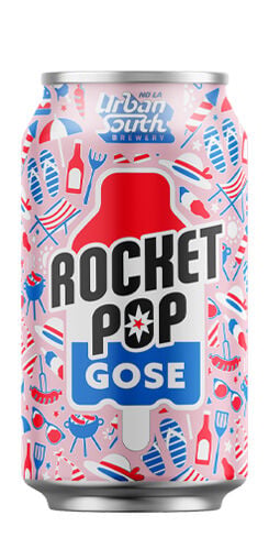Rocket Pop Gose Urban South Brewery