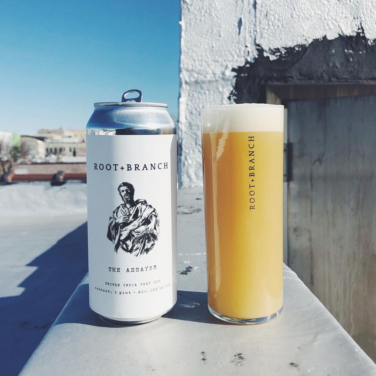 The Assayer Triple IPA Root + Branch Brewing