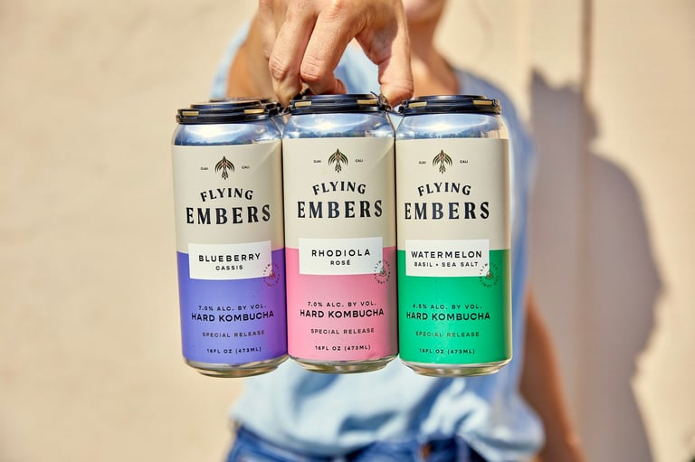 Flying Embers Hard Kombucha Debuts New Summer Flavors