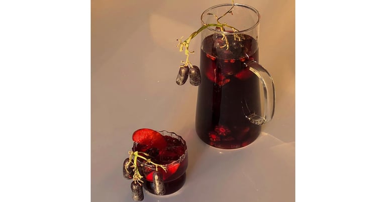 Halloween Spooky Sangria Cocktail Recipe