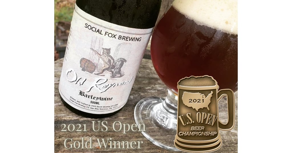 Social Fox Brewing Takes Home Two US Open Beer Championship Medals