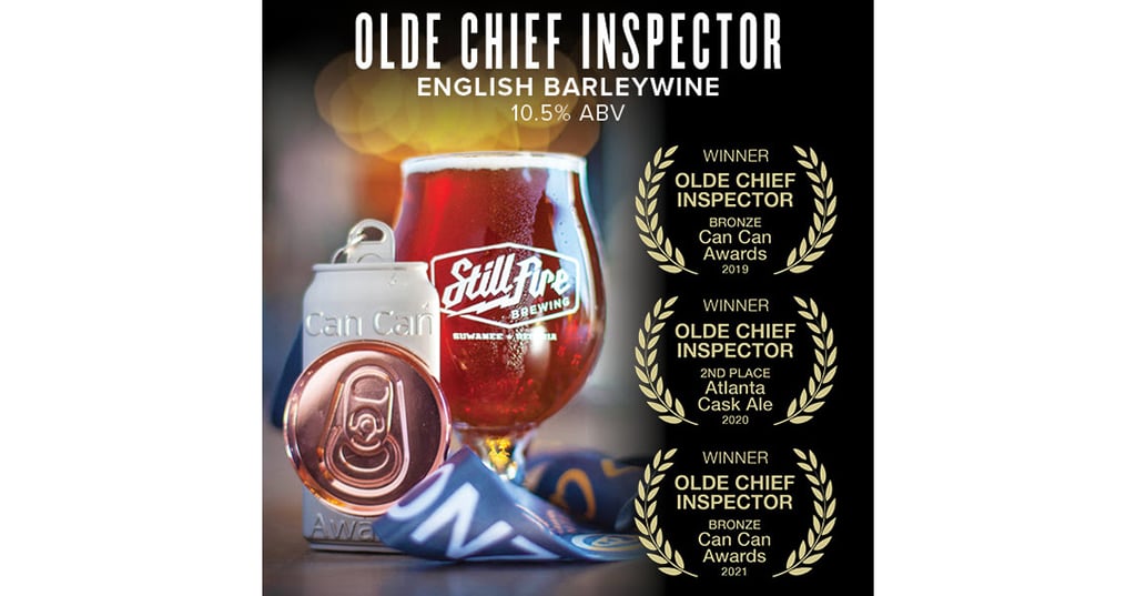 StillFire Brewing Releases Olde Chief Inspector English Barleywine