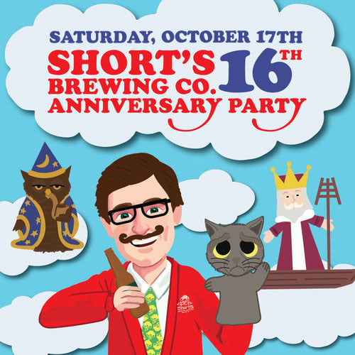 Short's Brewing Co. Announces New Date for 16th Anniversary Party