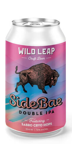 Side Bae Double IPA: Sabro Cryo Wild Leap Brew Co.