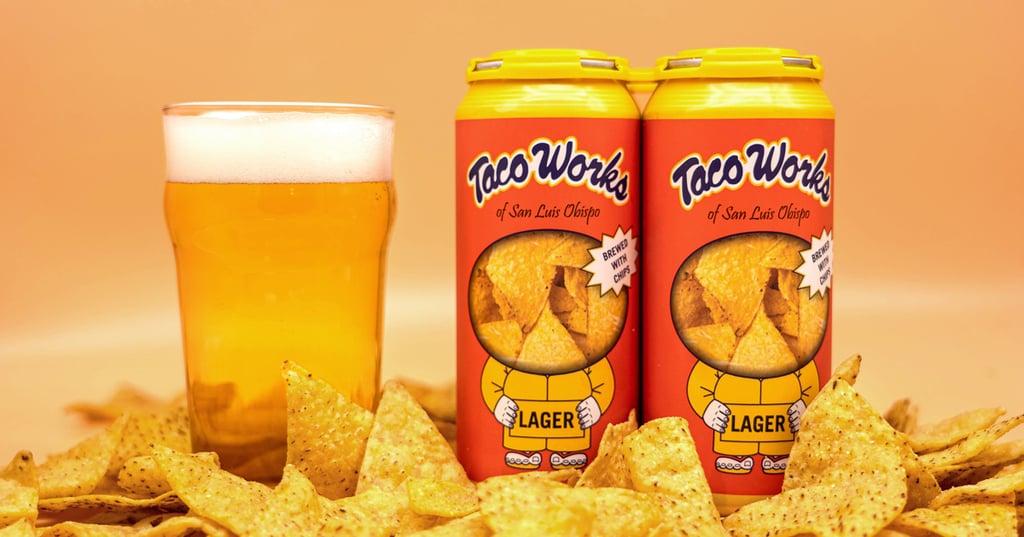 SLO Brew and Taco Works Create World's First Tortilla Chip Beer