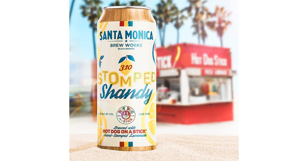 Santa Monica Brew Works Teams Up with Hot Dog on a Stick to Release Stomped Shandy