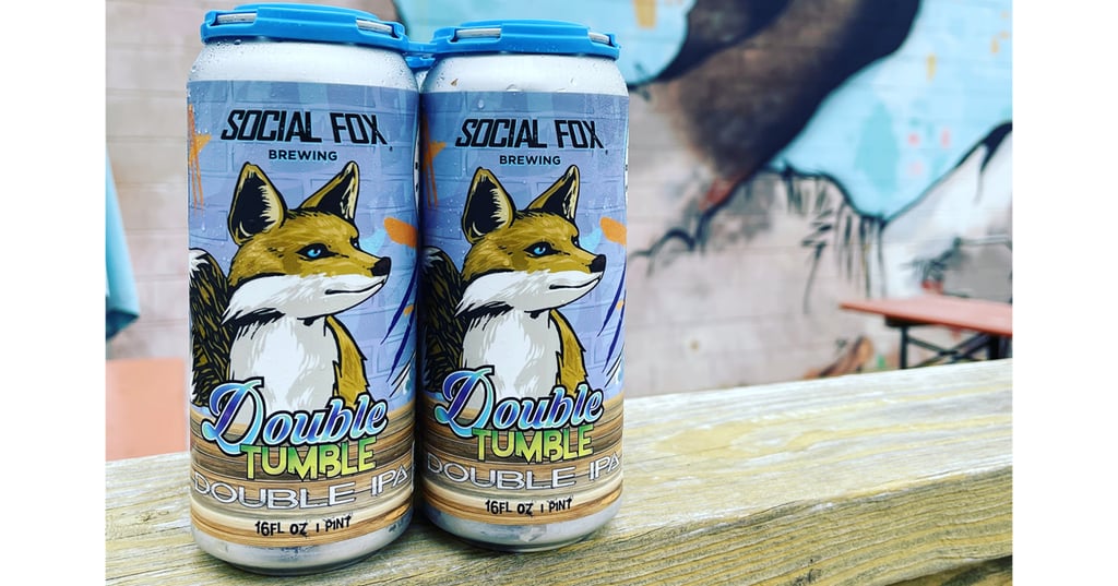 Social Fox Brewing Celebrates Second Anniversary with New Double IPA