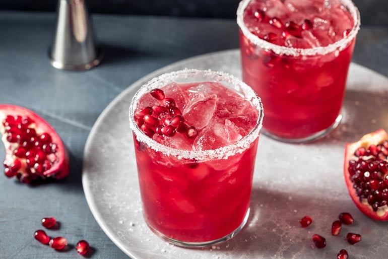 Sparkling Cranberry Margarita