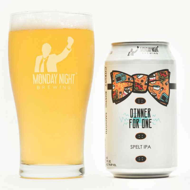 Monday Night Brewing Unveils Dinner for One Spelt IPA