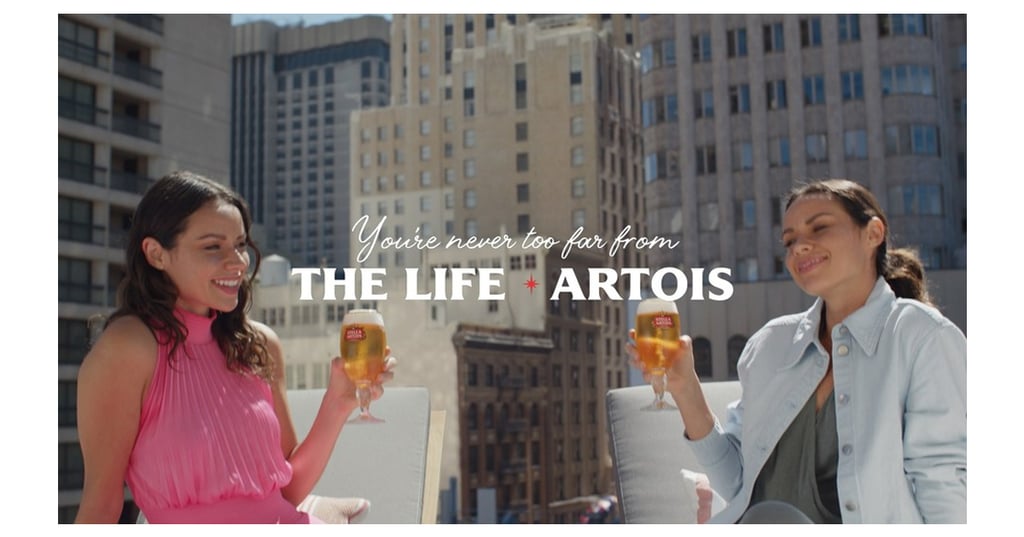 Stella Launches Summer Campaign "You're Never Too Far from The Life Artois" Featuring Eva Longoria