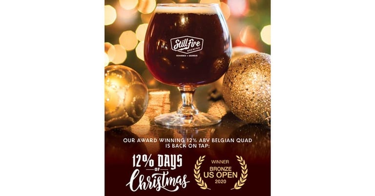 StillFire Brewing's 12 Days of Christmas Quadrupel Returns