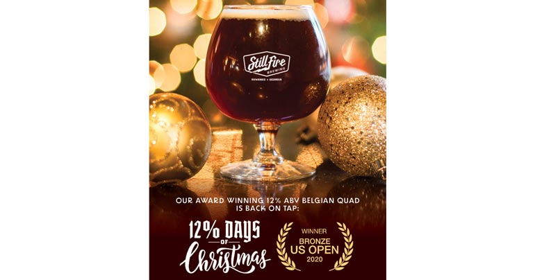 StillFire Brewing's 12 Days of Christmas Quadrupel Returns