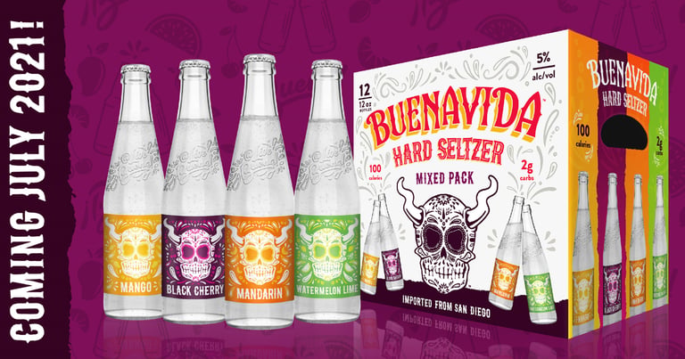 Stone Brewing Co. Announces Upcoming Release of Buenavida Hard Seltzer