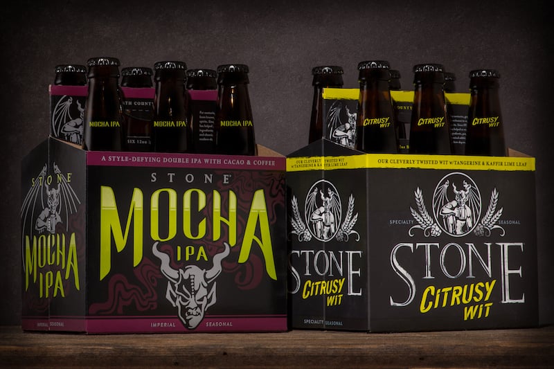 Stone Brewing Wisconsin Mocha IPA Citrusy Wit