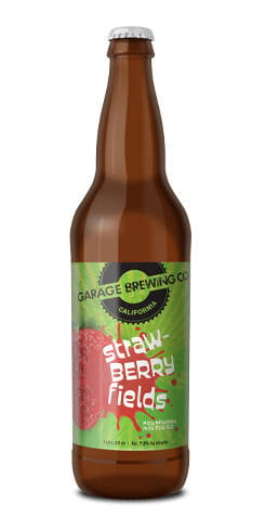 Straw-BERRY Fields Hazy Milkshake IPA Garage Brewing Co.