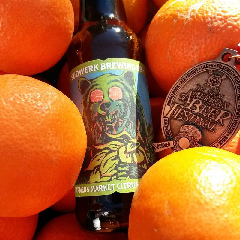 Sudwerk Farmers Market Citrus Gose Beer
