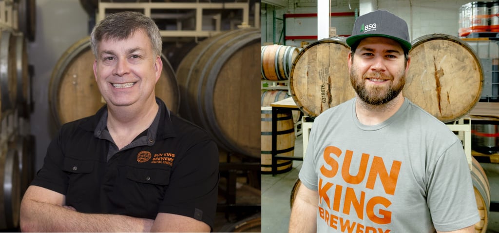 Sun King Brewery Head Brewer Dave Colt & Barrel Manager Andrew Hood Talk Lyrical Poet