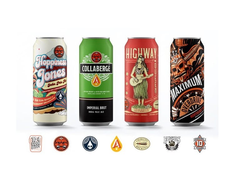 Sun King Brewery's 10-4 Good Buddy Collaboration Pack Debuts May 23