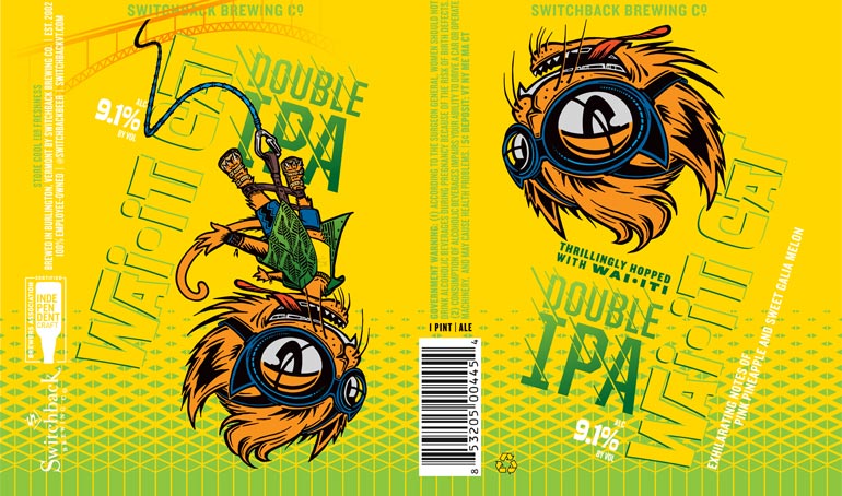 Switchback Brewing Co. Announces Newest Addition to DIPA Cat Series: Wai-iti Cat