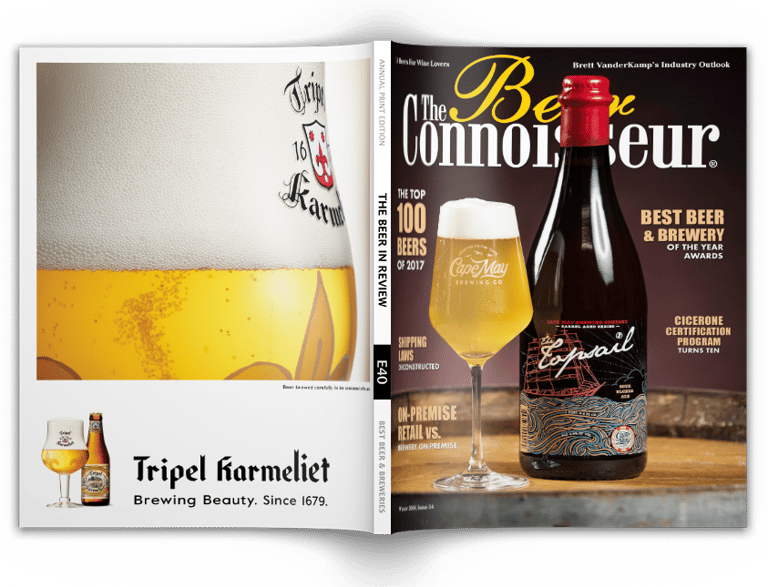 The Beer Connoisseur Announces New Annual Print Magazine “The Beer in Review” Arriving January 2019