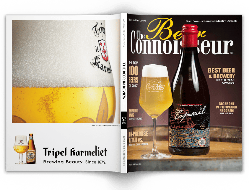 The Beer Connoisseur Announces New Annual Print Magazine “The Beer in Review” Arriving January 2019