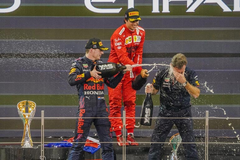 The Rich History of Champagne Celebrations In Formula 1