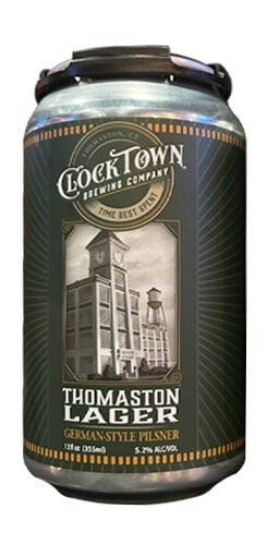 Thomaston Lager Clocktown Brewing Co.