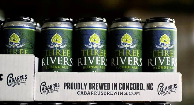 Cabarrus Brewing Co. Debuts Blonde Ale to Benefit Three Rivers Land Trust