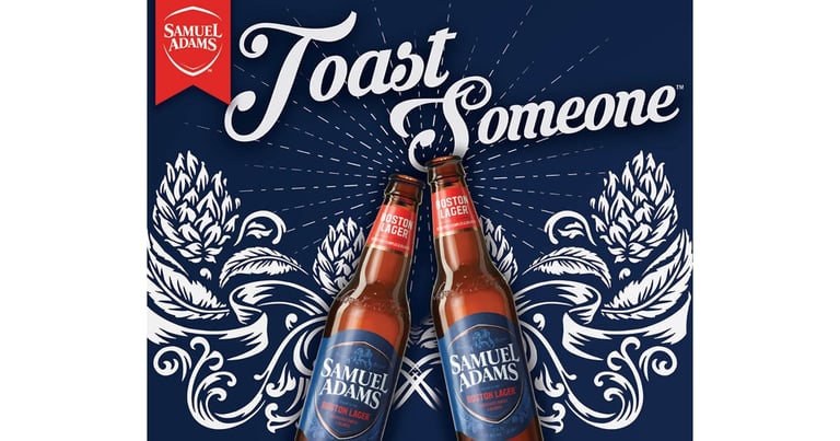 Samuel Adams Asks Americans to Toast Someone