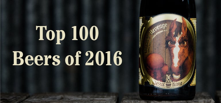 Top 100 Beers of 2016