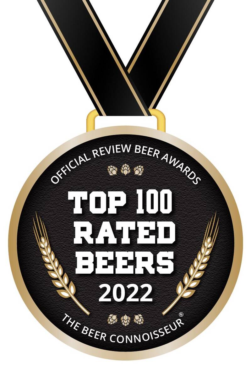 Top 100 Rated Beers 2022 Medal