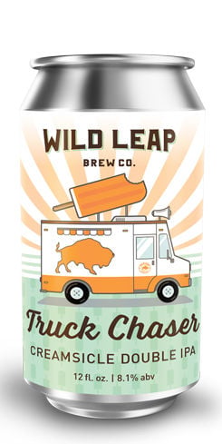Truck Chaser Creamsicle IPA Wild Leap Brew Co.
