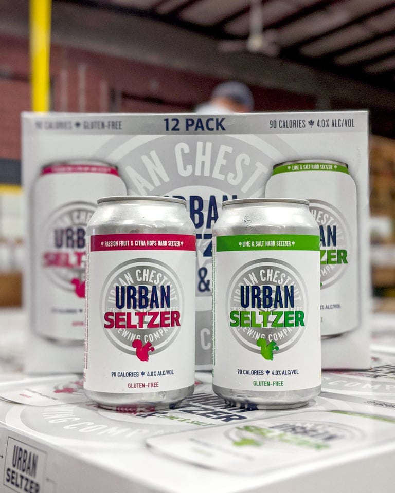 Urban Chestnut Brewing Co. Debuts First Hard Seltzers