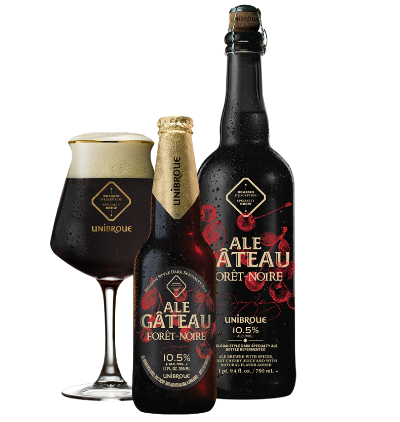 Unibroue Celebrates 25th Anniversary with Ale Gâteau Forêt-Noire