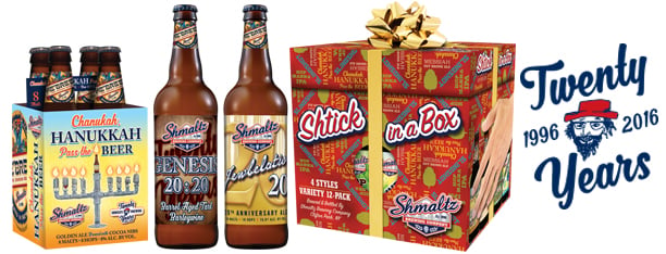 He’brew Beer Releases Four Limited-Edition Offerings for Chanukah 2016!