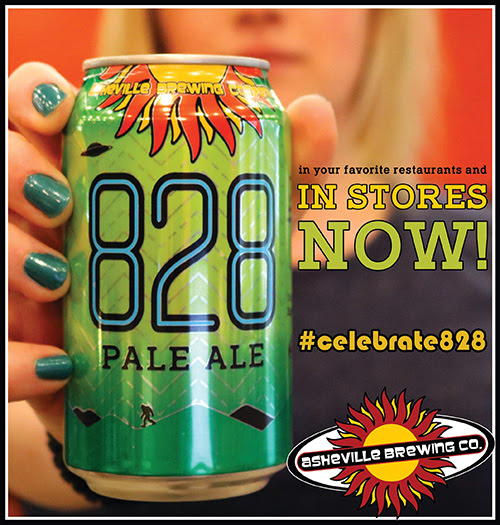 Asheville Brewing Co.’s 828 Pale Ale Now Available in Cans