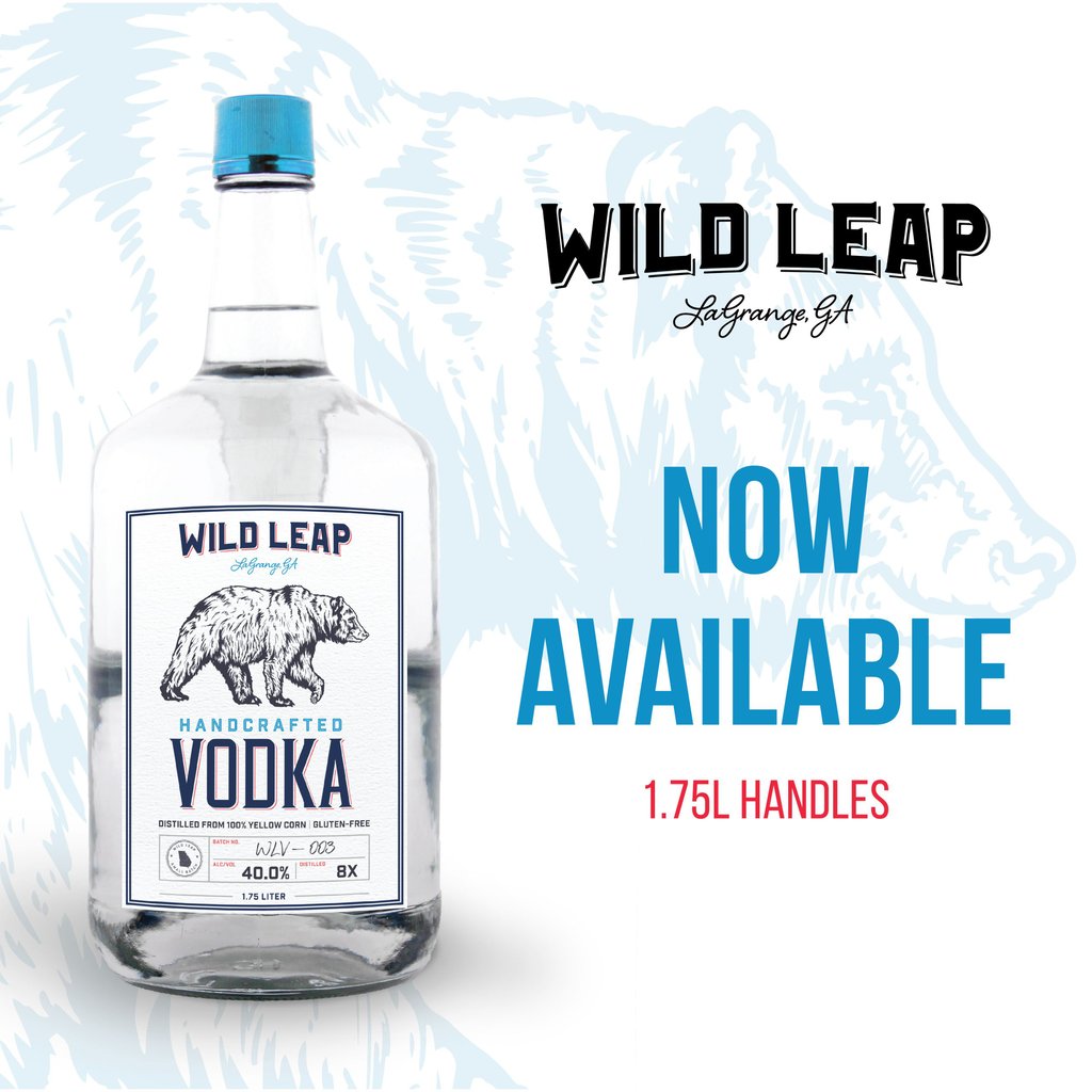 Wild Leap Brew Co. Debuts 1.75L Handles of Vodka