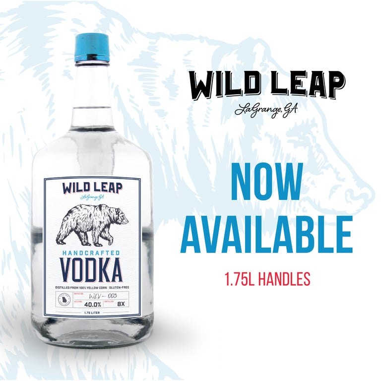 Wild Leap Brew Co. Debuts 1.75L Handles of Vodka